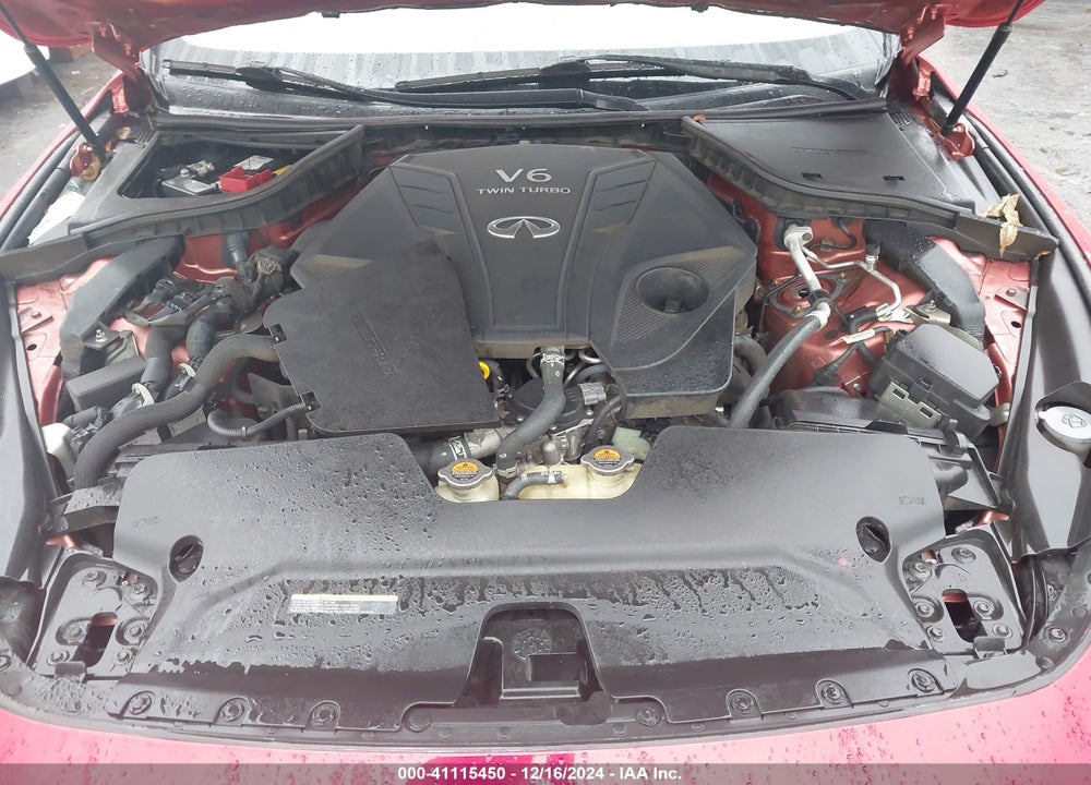 2019 INFINITI Q60 3.0T RED SPORT 400 VIN: JN1FV7EL1KM440024