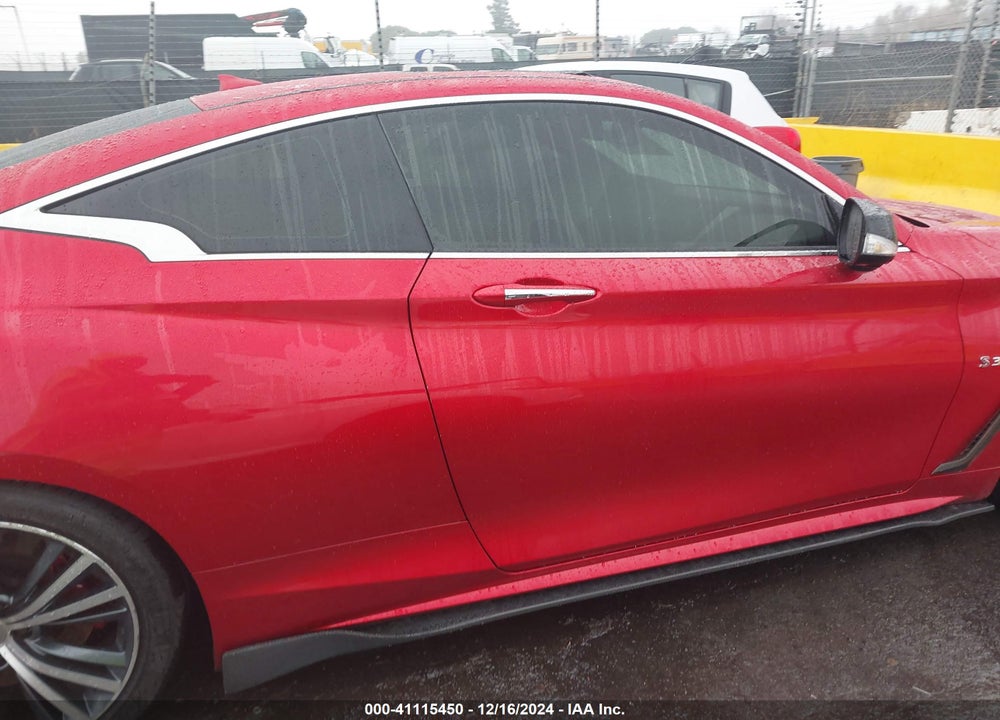 2019 INFINITI Q60 3.0T RED SPORT 400 VIN: JN1FV7EL1KM440024