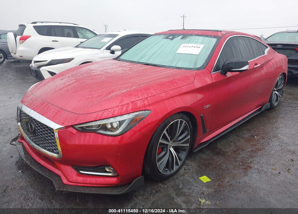 2019 INFINITI Q60 3.0T RED SPORT 400 VIN: JN1FV7EL1KM440024