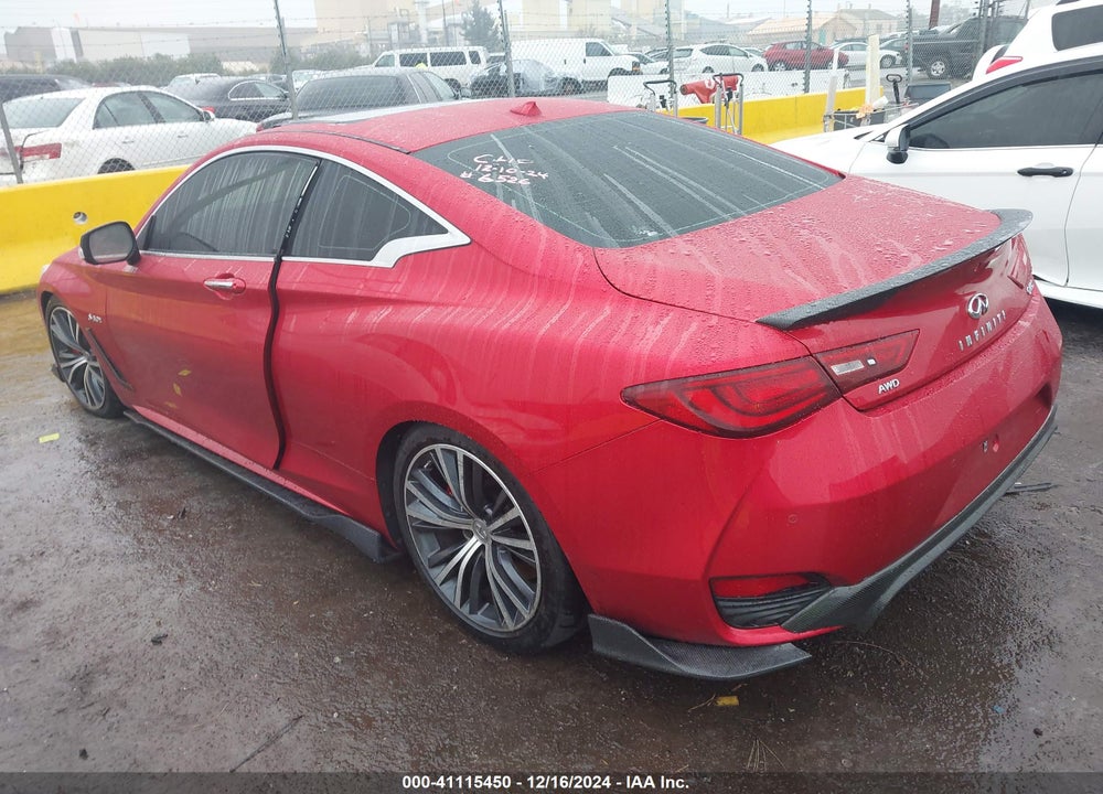2019 INFINITI Q60 3.0T RED SPORT 400 VIN: JN1FV7EL1KM440024