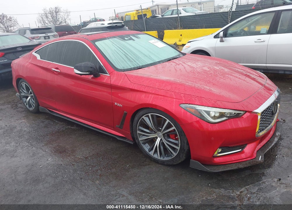 2019 INFINITI Q60 3.0T RED SPORT 400 VIN: JN1FV7EL1KM440024