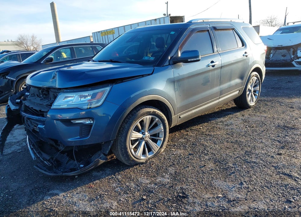 2019 FORD EXPLORER LIMITED VIN: 1FM5K8FH2KGA94433