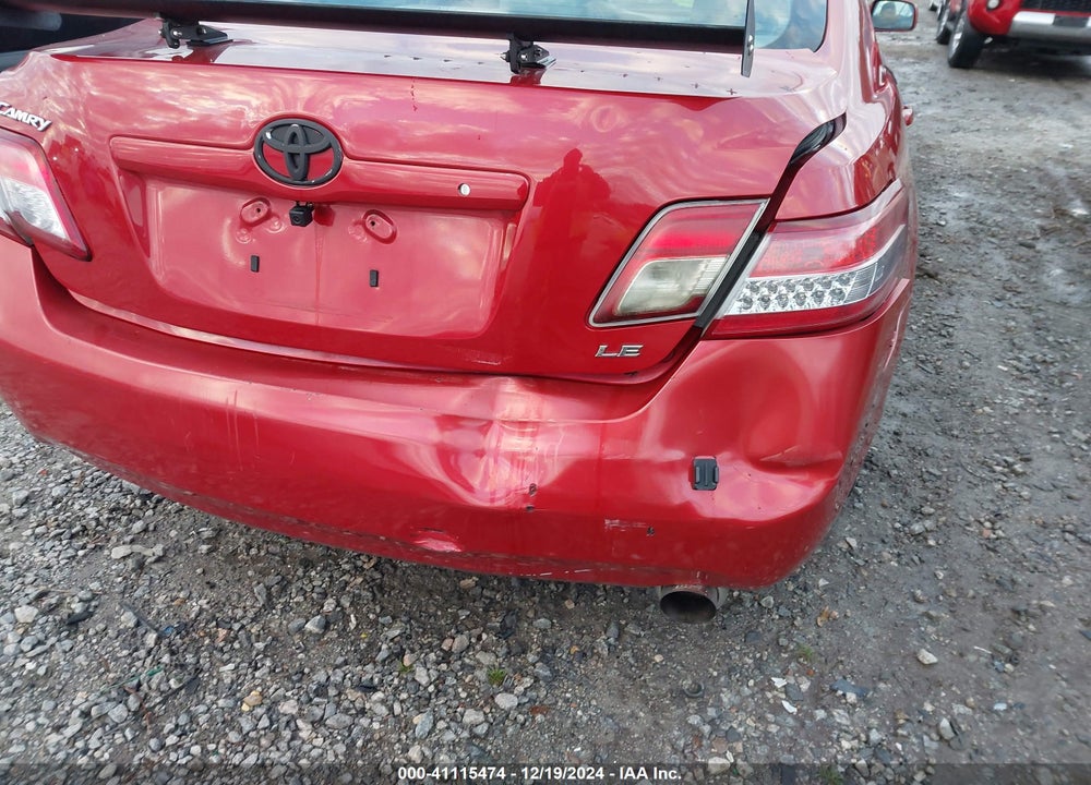 2010 TOYOTA CAMRY LE VIN: 4T1BF3EK3AU574696