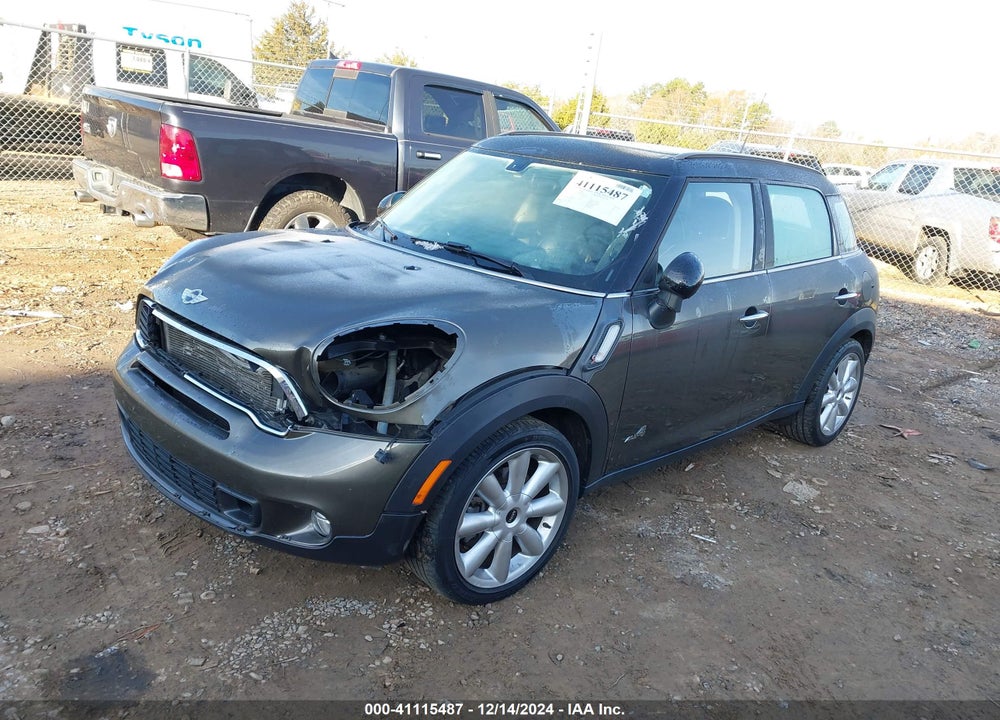 2012 MINI COOPER S COUNTRYMAN VIN: WMWZC5C59CWL56450