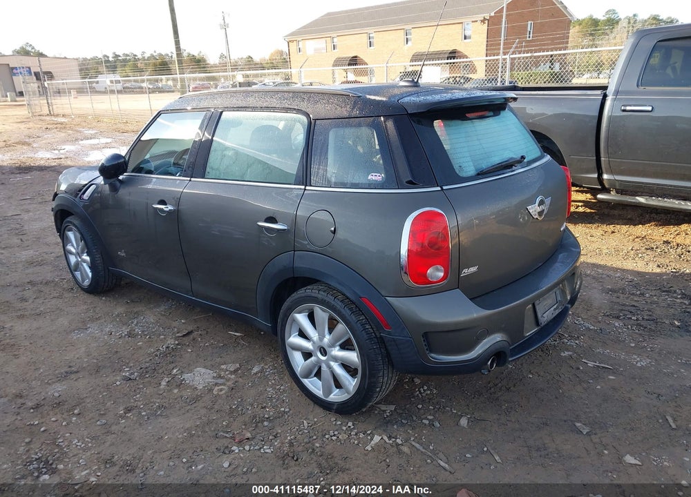 2012 MINI COOPER S COUNTRYMAN VIN: WMWZC5C59CWL56450