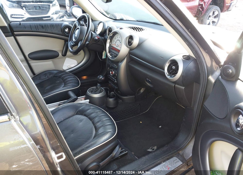 2012 MINI COOPER S COUNTRYMAN VIN: WMWZC5C59CWL56450