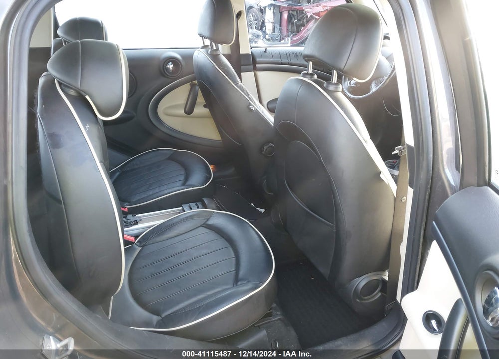 2012 MINI COOPER S COUNTRYMAN VIN: WMWZC5C59CWL56450