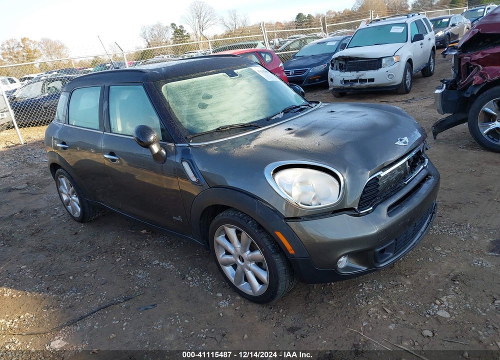 2012 MINI COOPER S COUNTRYMAN VIN: WMWZC5C59CWL56450