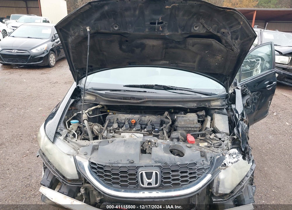 2013 HONDA CIVIC LX VIN: 19XFB2F5XDE017503