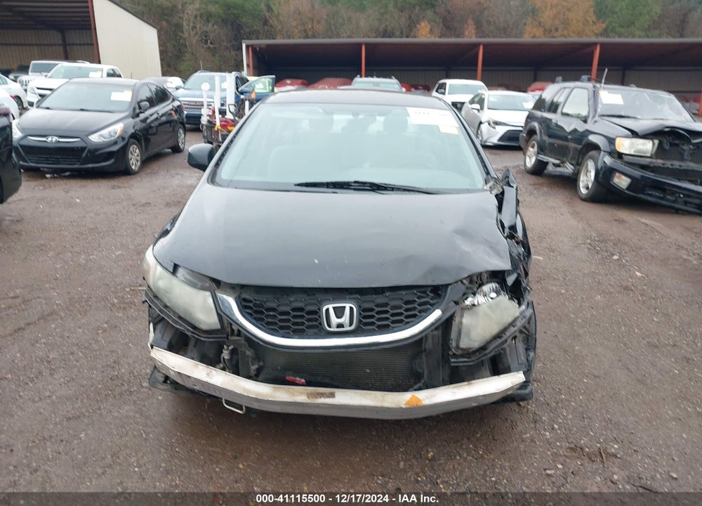 2013 HONDA CIVIC LX VIN: 19XFB2F5XDE017503