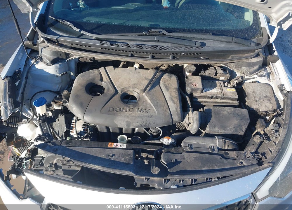 2016 KIA FORTE VIN: KNAFK4A66G5572943