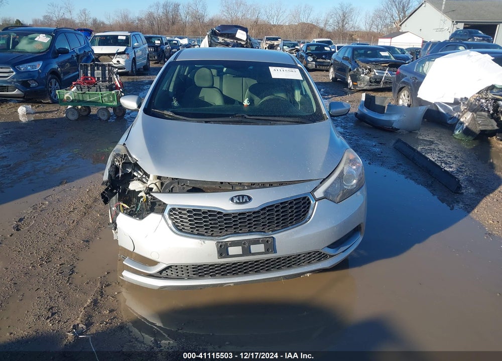 2016 KIA FORTE VIN: KNAFK4A66G5572943