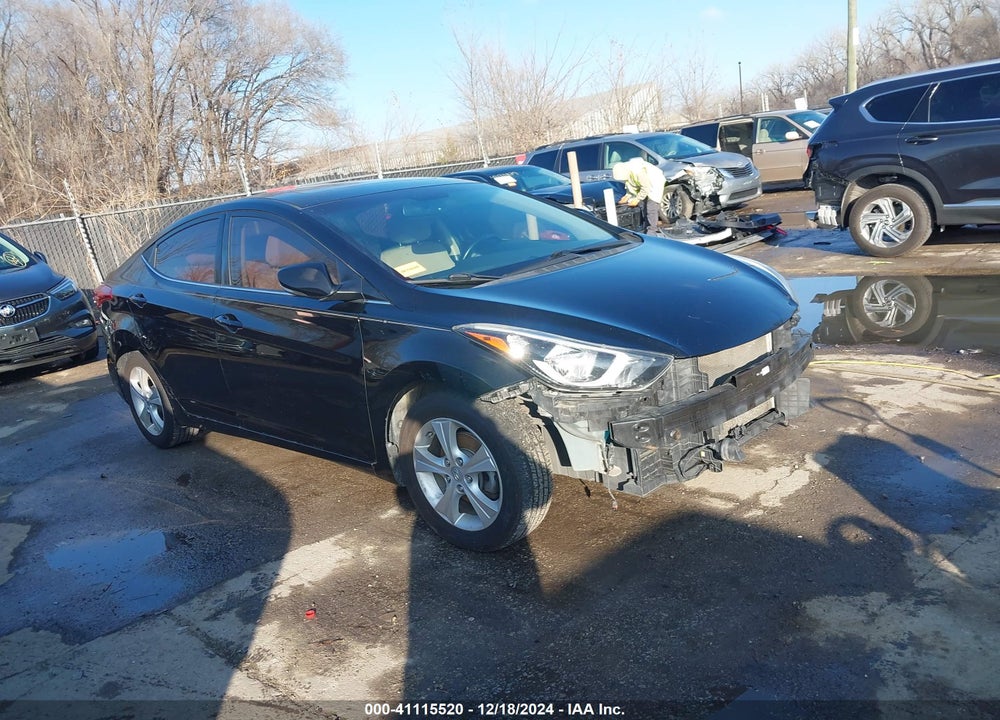 2016 HYUNDAI ELANTRA VALUE EDITION VIN: KMHDH4AE9GU601823