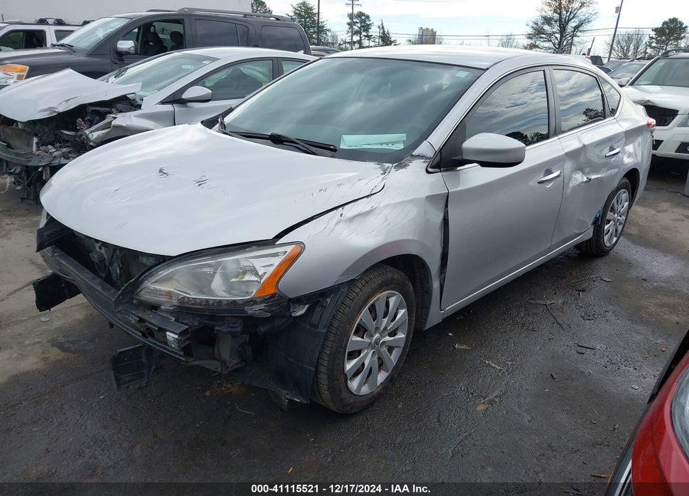 2014 NISSAN SENTRA FE+ S/FE+ SV/S/SL/SR/SV VIN: 3N1AB7AP2EY211400