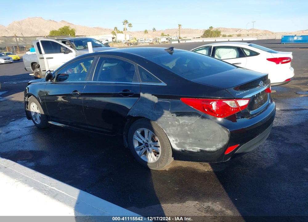 2014 HYUNDAI SONATA VIN: 5NPEB4AC8EH870783