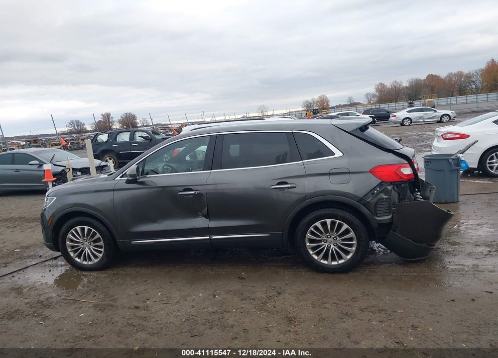 2017 LINCOLN MKX SELECT VIN: 2LMPJ6KR9HBL20275