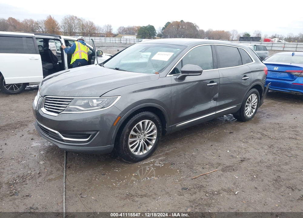 2017 LINCOLN MKX SELECT VIN: 2LMPJ6KR9HBL20275