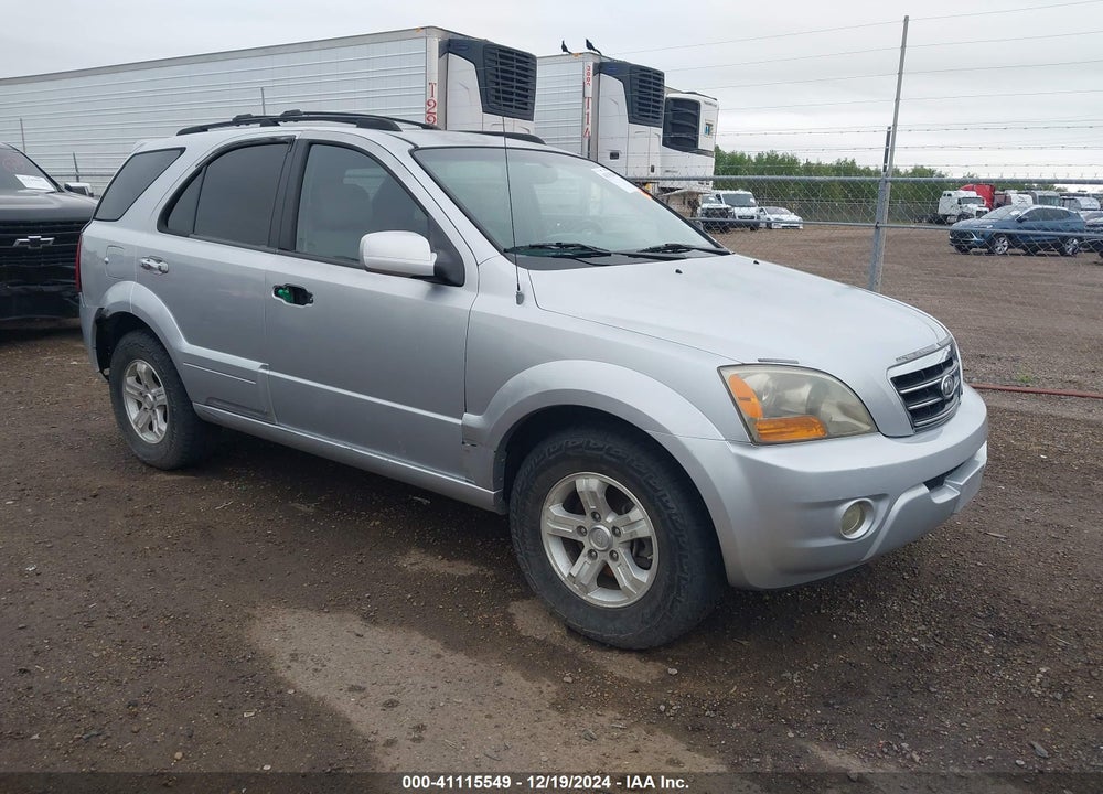 2007 KIA SORENTO EX VIN: KNDJD736175698729