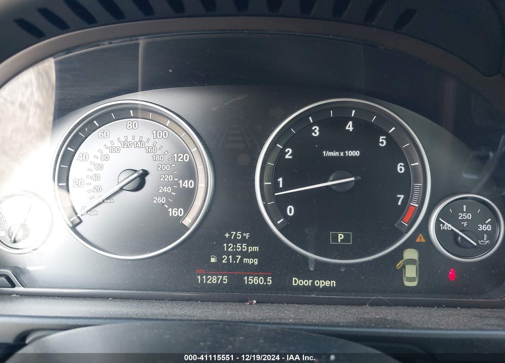 2013 BMW 528I VIN: WBAXH5C57DD107375