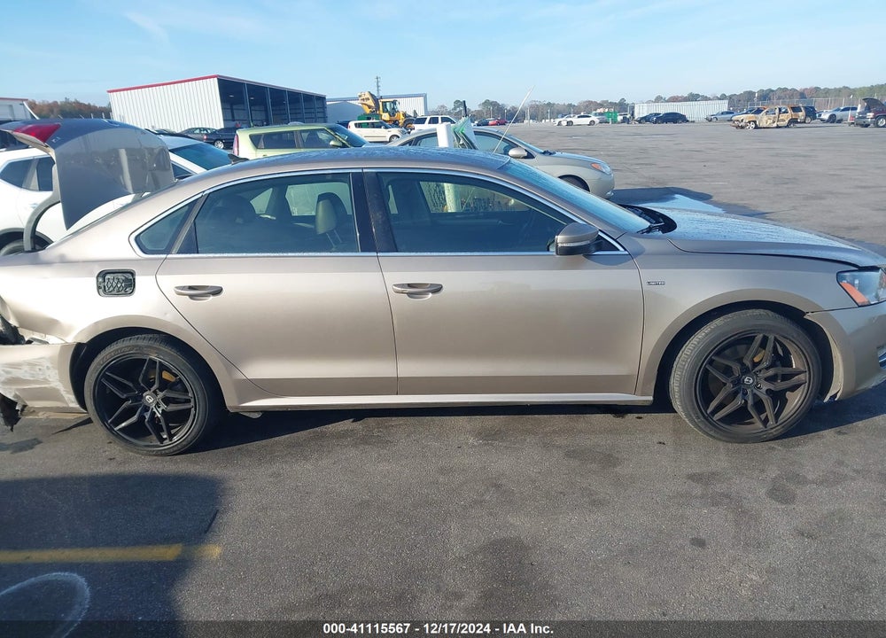 2015 VOLKSWAGEN PASSAT VIN: 1VWAT7A39FC097734