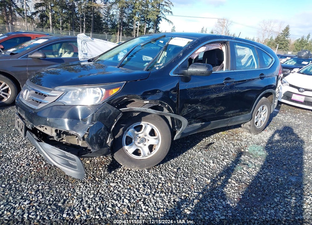 2014 HONDA CR-V LX VIN: 5J6RM4H32EL085425