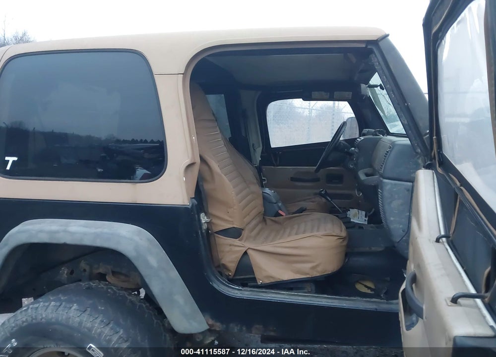 2004 JEEP WRANGLER X VIN: 1J4FA39S94P716111