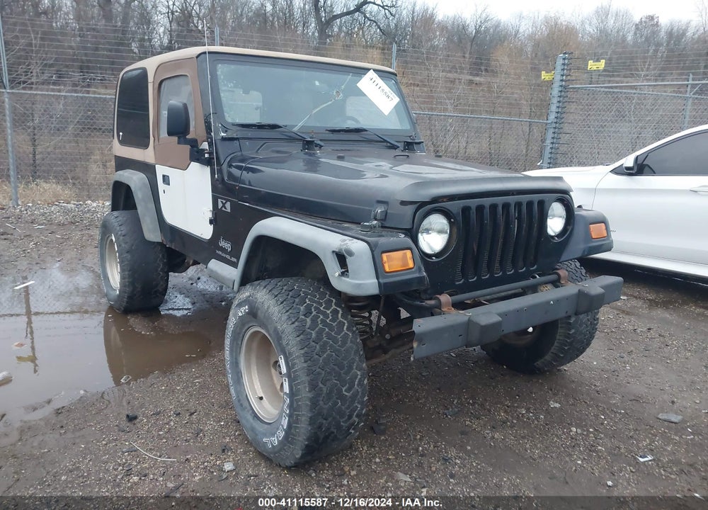 2004 JEEP WRANGLER X VIN: 1J4FA39S94P716111