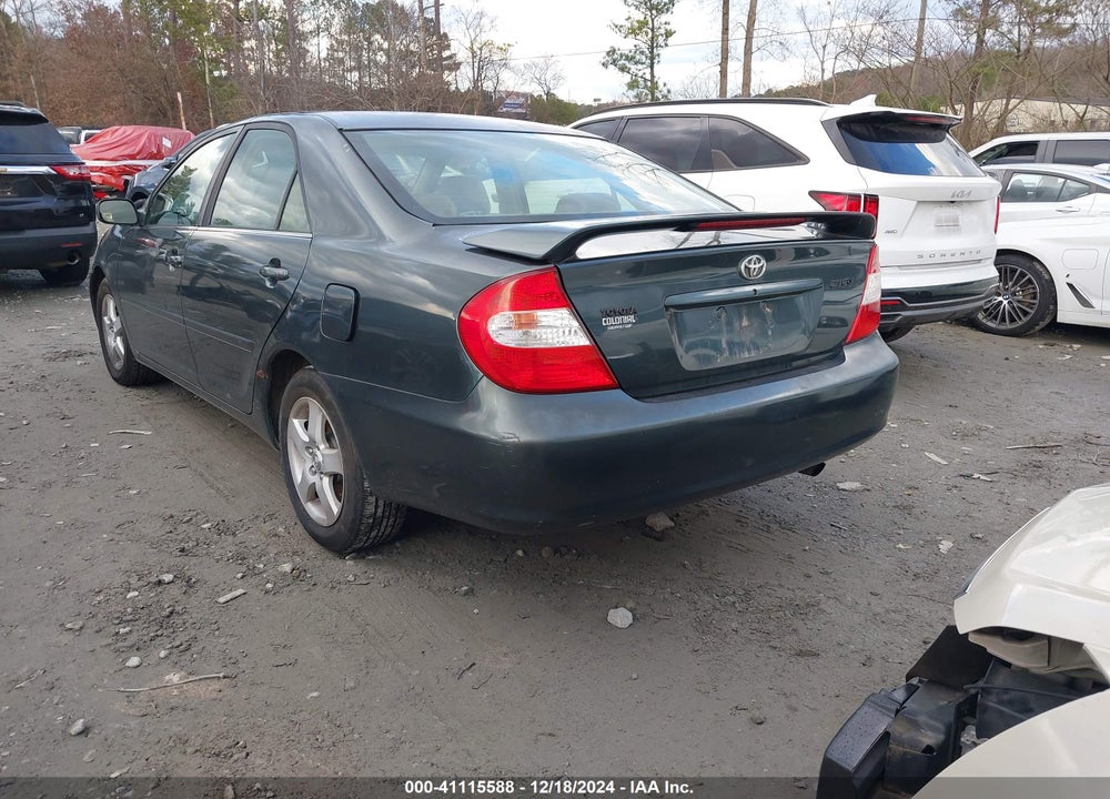 2003 TOYOTA CAMRY SE VIN: 4T1BE32K53U668556