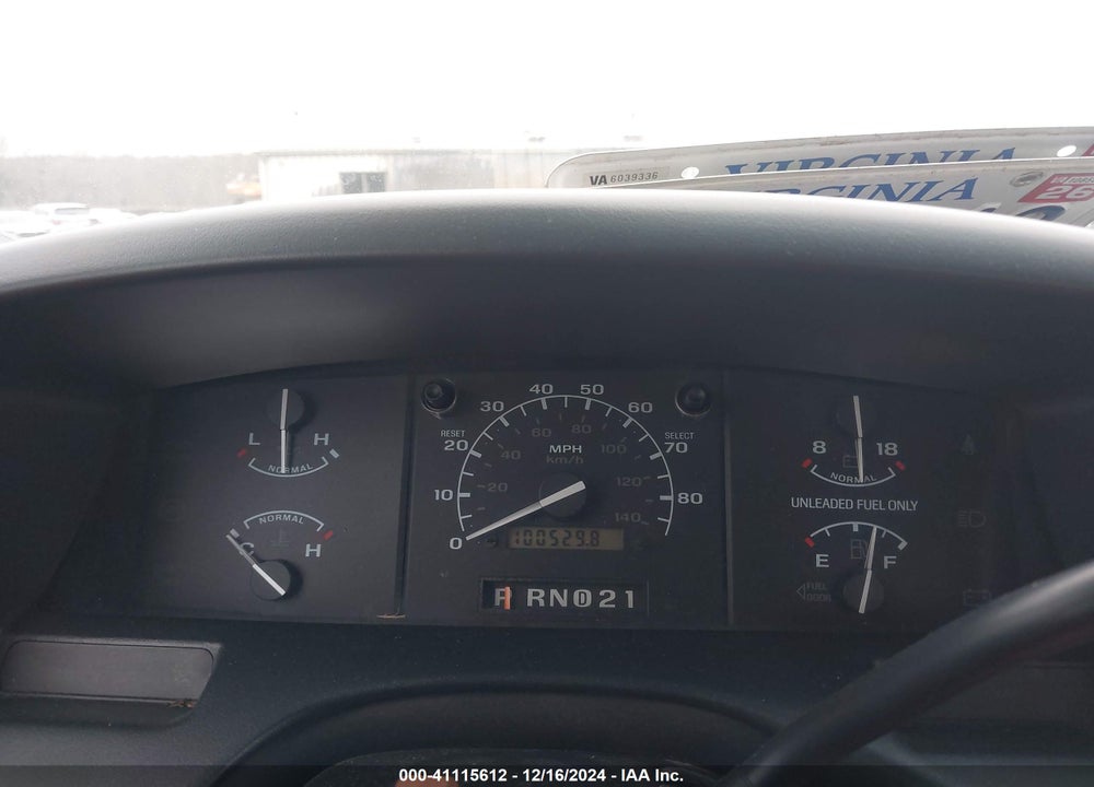 1995 FORD F150 VIN: 1FTEF15N5SNB50965