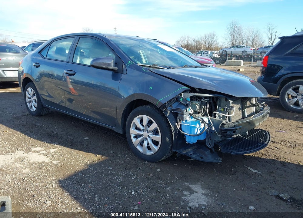 2015 TOYOTA COROLLA LE VIN: 2T1BURHE4FC358444