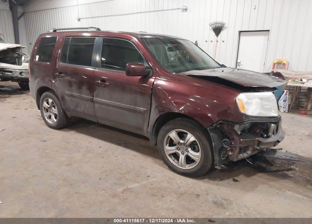2012 HONDA PILOT EX-L VIN: 5FNYF4H79CB078972