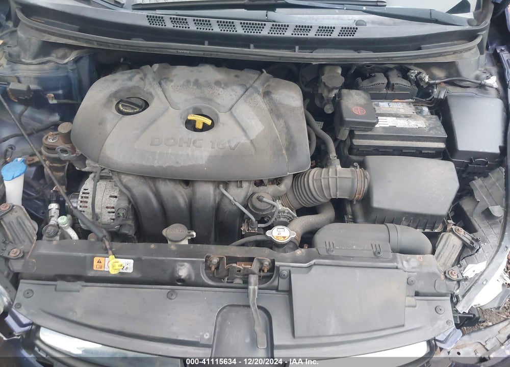 2013 HYUNDAI ELANTRA GLS VIN: 5NPDH4AEXDH450789