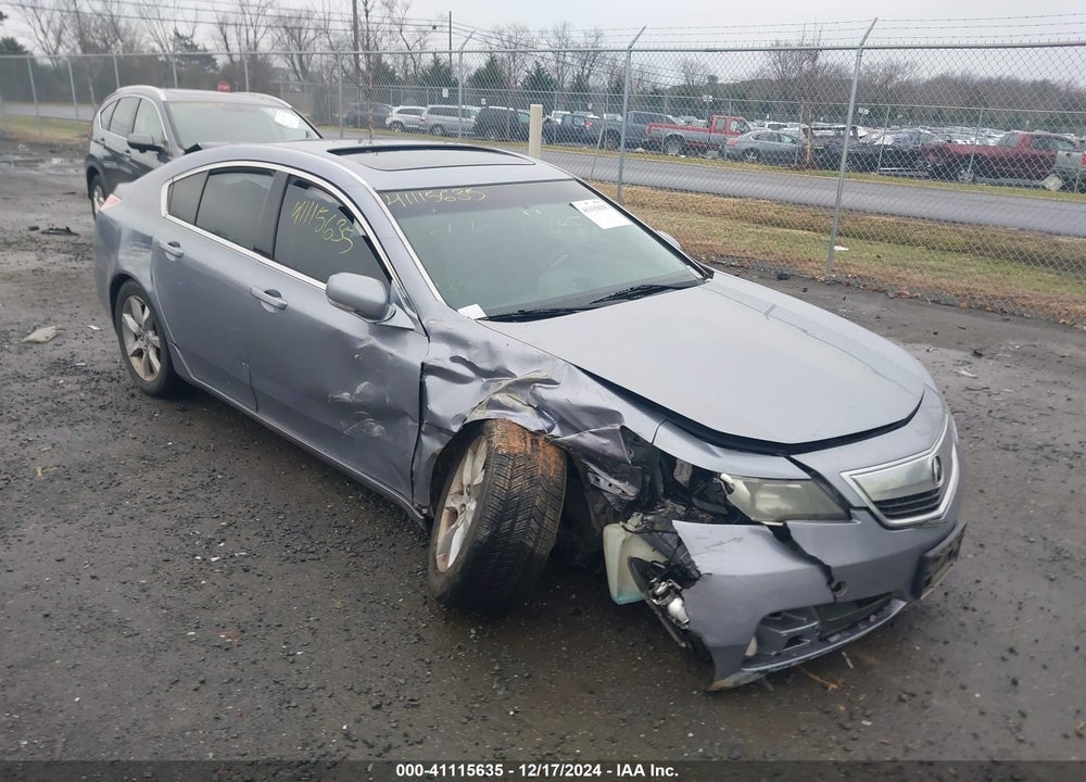 2012 ACURA TL 3.5 VIN: 19UUA8F28CA003928