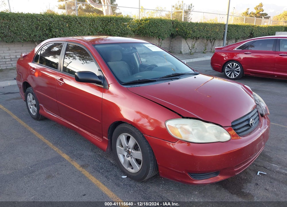 2003 TOYOTA COROLLA LE VIN: JTDBR32E930044723