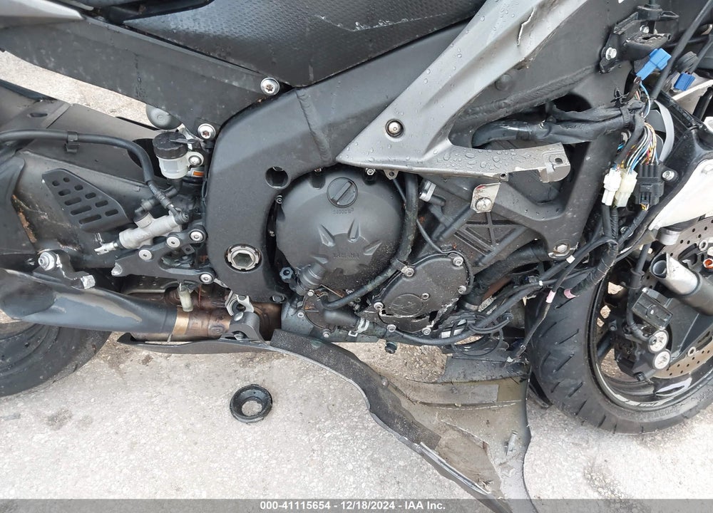 2016 YAMAHA YZFR6 VIN: JYARJ16E8GA036709