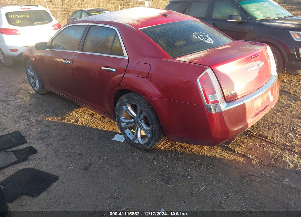2012 CHRYSLER 300 LIMITED VIN: 2C3CCACG6CH198297
