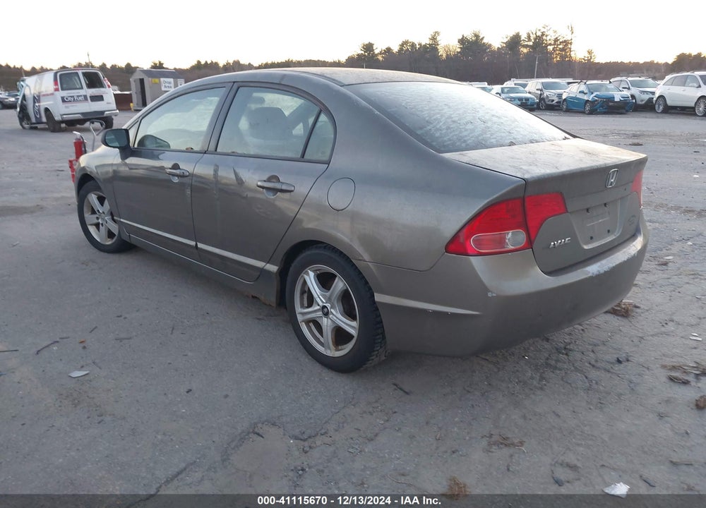 2007 HONDA CIVIC EX VIN: 2HGFA15807H502185