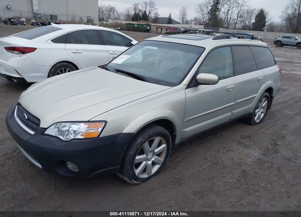 2006 SUBARU OUTBACK 2.5I LIMITED VIN: 4S4BP62C167324214
