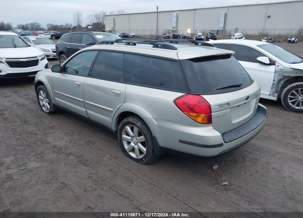 2006 SUBARU OUTBACK 2.5I LIMITED VIN: 4S4BP62C167324214