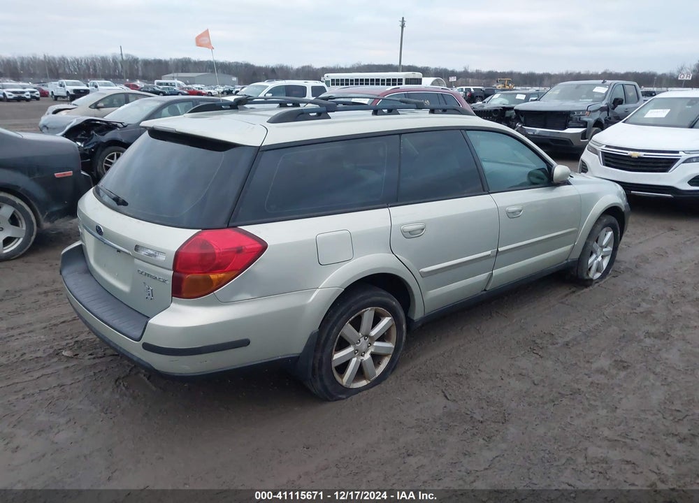 2006 SUBARU OUTBACK 2.5I LIMITED VIN: 4S4BP62C167324214