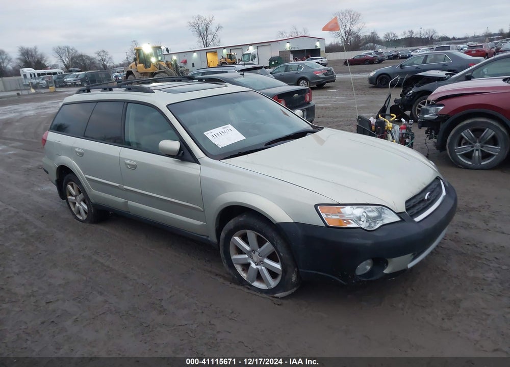 2006 SUBARU OUTBACK 2.5I LIMITED VIN: 4S4BP62C167324214