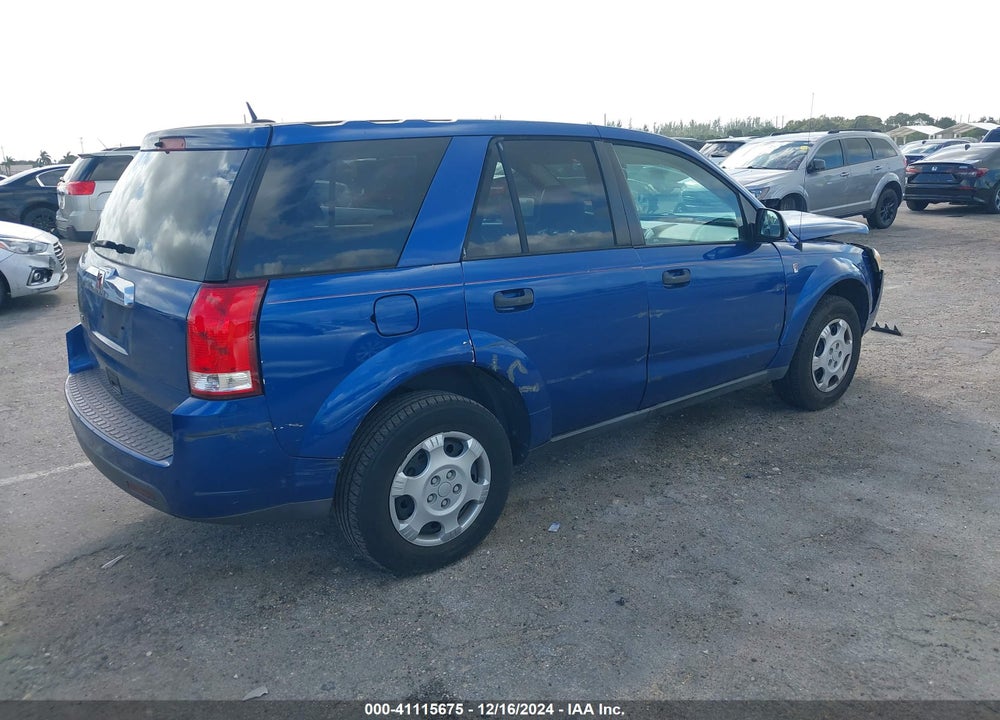 2006 SATURN VUE 4 CYL VIN: 5GZCZ33D36S842944