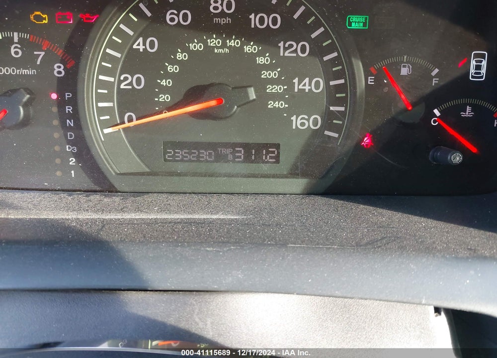 2005 HONDA ACCORD 2.4 LX VIN: 1HGCM56445A102199