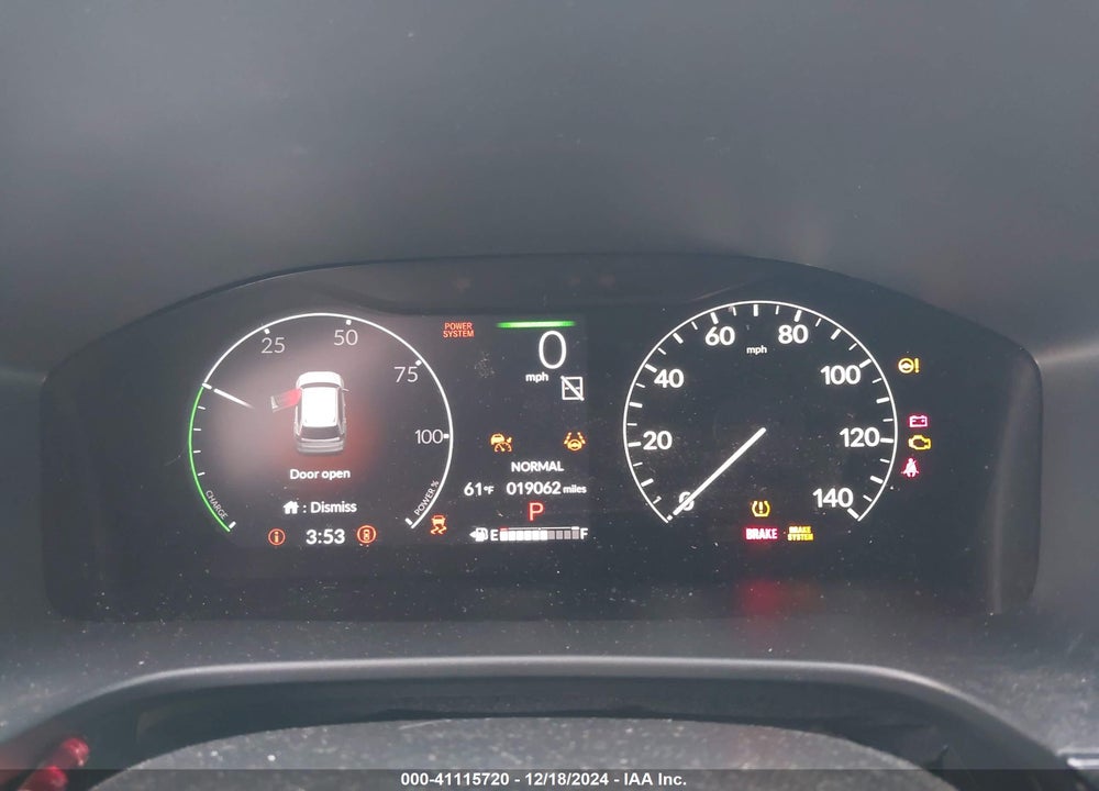 2024 HONDA CR-V HYBRID SPORT VIN: 5J6RS5H57RL000937