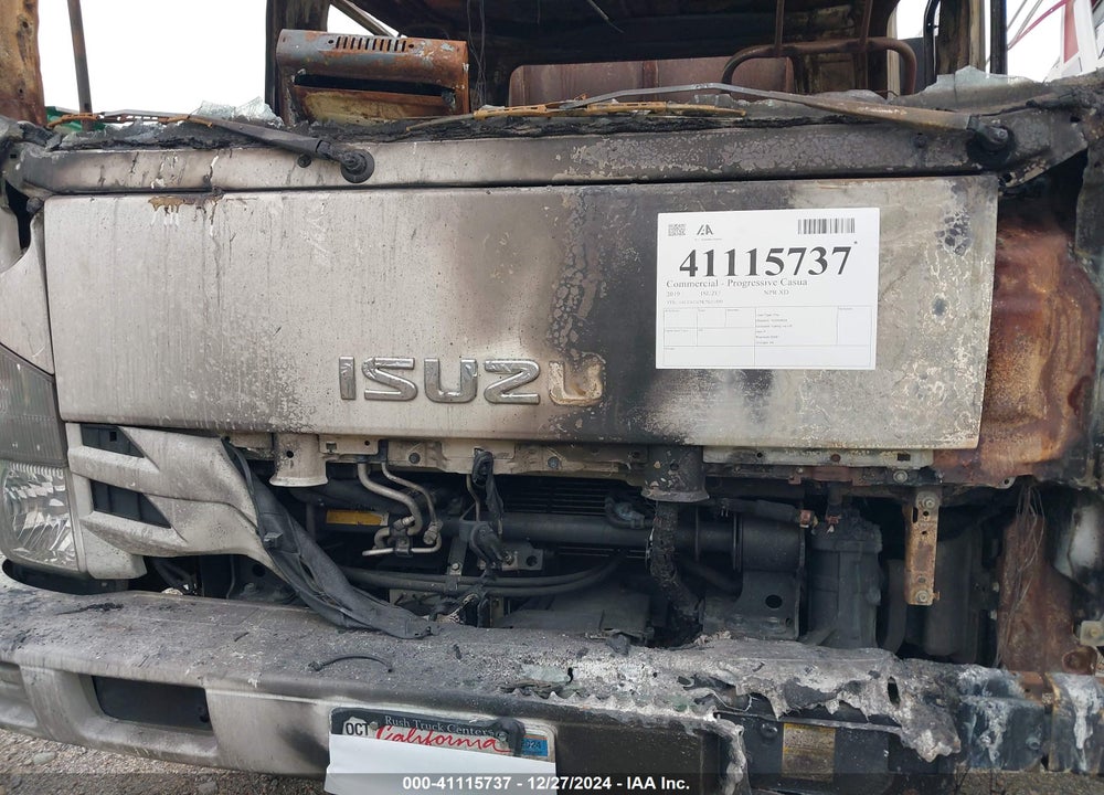 2019 ISUZU NPR XD VIN: JALC4J167K7K01509