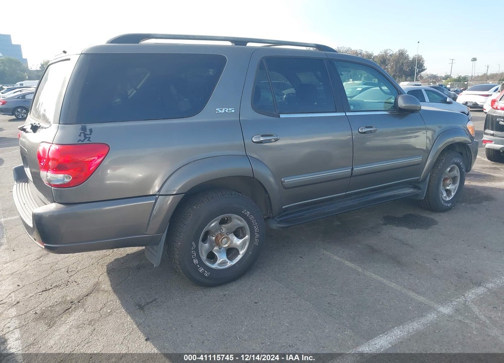 2005 TOYOTA SEQUOIA SR5 V8 VIN: 5TDZT34A85S244972