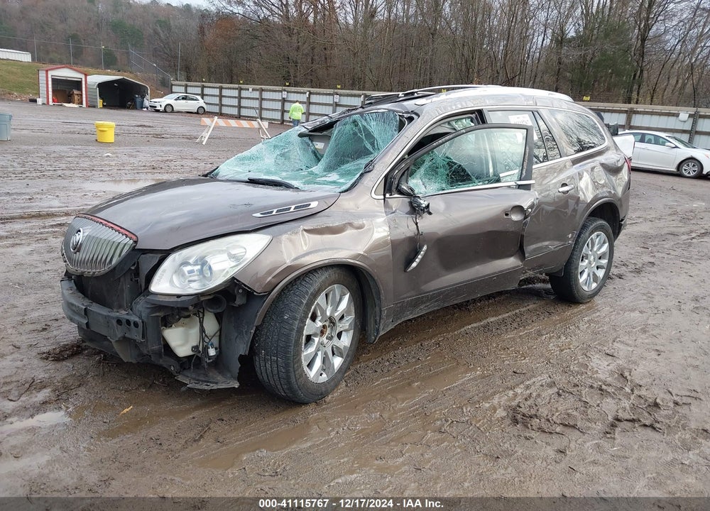 2012 BUICK ENCLAVE PREMIUM VIN: 5GAKVDED6CJ330593