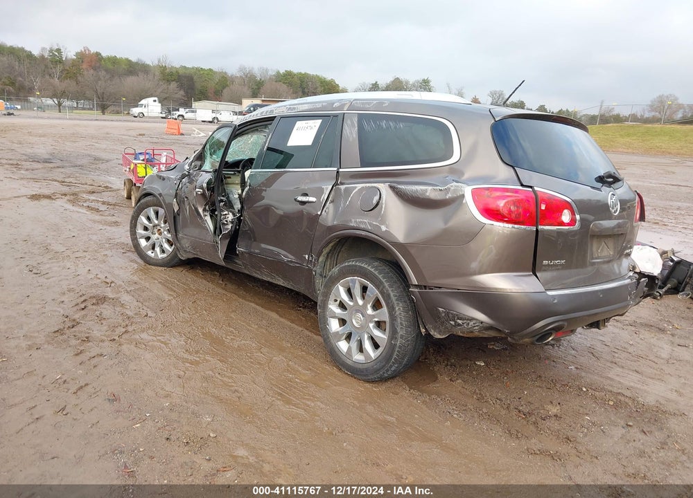 2012 BUICK ENCLAVE PREMIUM VIN: 5GAKVDED6CJ330593