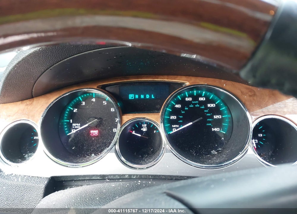 2012 BUICK ENCLAVE PREMIUM VIN: 5GAKVDED6CJ330593
