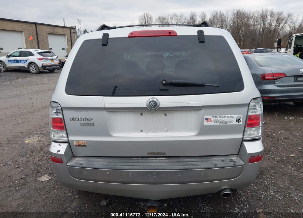 2009 MERCURY MARINER PREMIER VIN: 4M2CU87759KJ13201